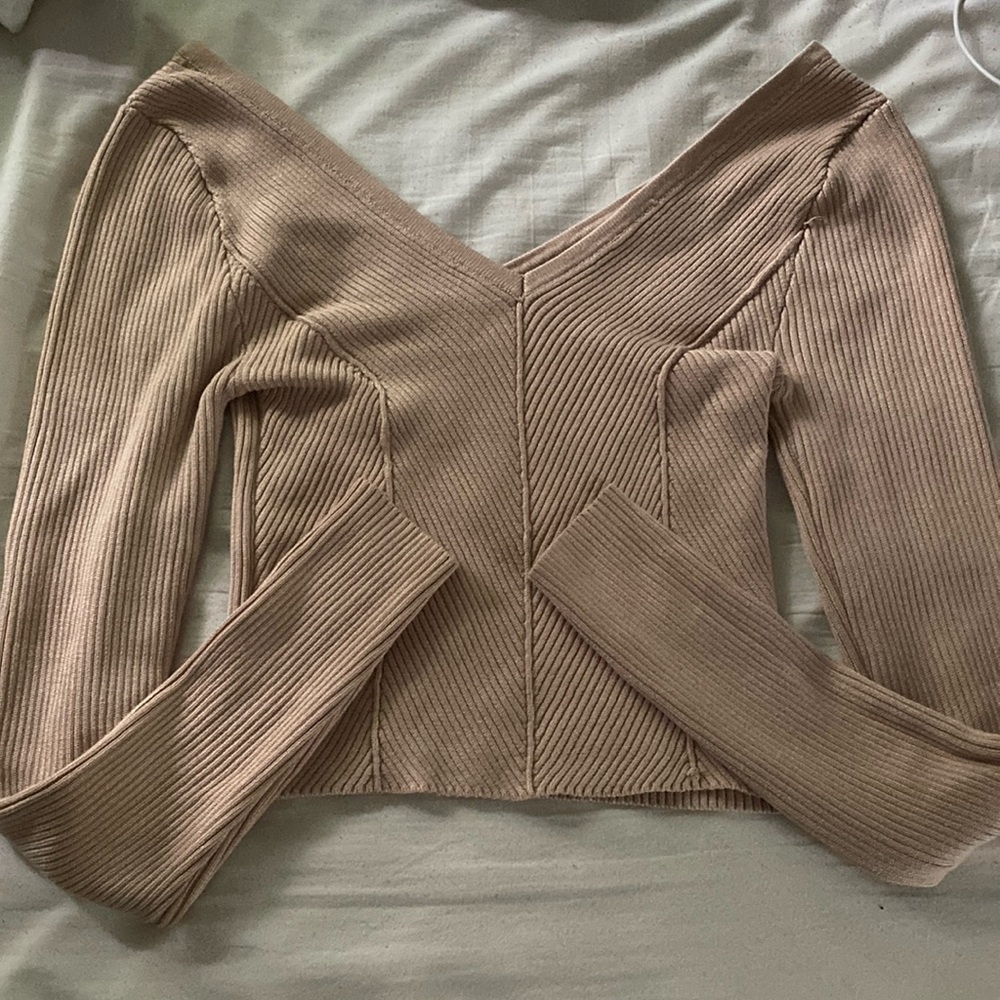 Beige long sleeve